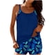 thumbnail image 2 of Traje de baño tankini para mujer Conjunto de estampado de moda para mujer Traje de baño deportivo de dos piezas para mujer Conjunto de traje de baño con pantalones cortos Traje de baño de dos piezas p, 2 of 7