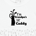 thumbnail image 4 of Inktastic I'm Grandpa's Lil' Caddy Golf for Kids Girls Baby Dress, 4 of 5