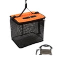 thumbnail image 5 of colaxi Basket Foldable Portable Minnow Bucket Lightweight Storage Bag Small, 5 of 10