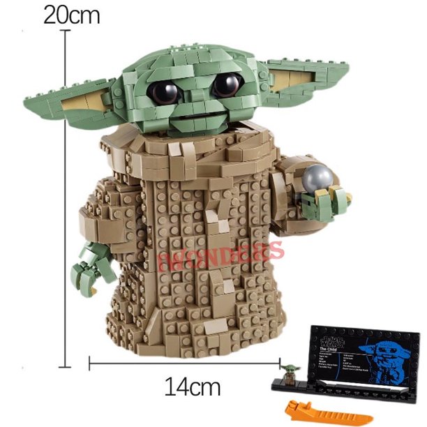 2023 Nuevo Caminar AT-Razor Crest Millennium Falcon X-wing Modelo Conjunto De Bloques Ladrillo Niño Niña Juguete Niños Regalos Gao Jinjia unisex
