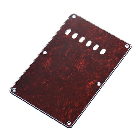 - Pickguard Back Plate Tremolo Cavity Cover Vintage Style Backplate for Stratocaster Strat ST Standard Modern Style Electric Guitar 4Ply