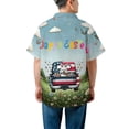 thumbnail image 5 of Happy Easter Bichon Frise American Flag Truck Hawaiian Shirt Breathable Summer Unisex Merch Bichons Dog Lovers Gifts Idea - 03001, 5 of 6