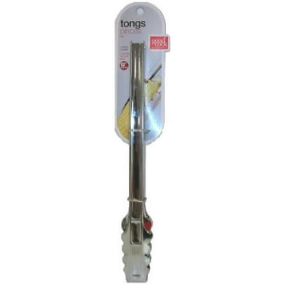 Good Cook 25877 Chrome Plated Tongs