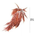thumbnail image 2 of Sinhoon 2pcs Artificial Hanging Plants 2.62ft Fall Hanging Vines Boston Ferns Faux Hanging Plant Artificial Ferns for Thanksgiving Halloween Indoor Outdoor House Wedding Party Autumn Decoration, 2 of 10