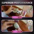 thumbnail image 3 of Super Glue Liquid for Plastic Ceramic Wood, 113.6 Gram Medium Thick All Purpose Clear Cyanoacrylate, 3 of 7