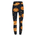 thumbnail image 3 of Halloween Leggings for Women High Waisted Athletic Workout Legging Soft Stretch Printed Gym Yoga Pants, 3 of 3