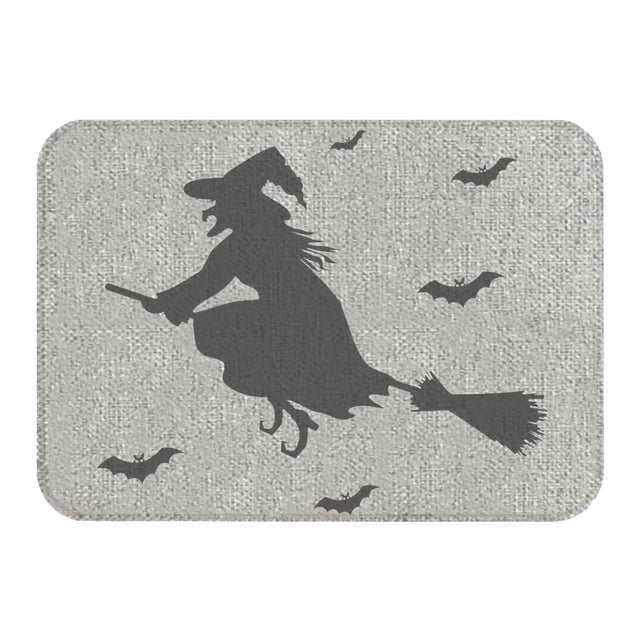 Halloween Door Mat Wear Non Slip Foot Mat Home Crystal Velvet Holiday Decoration Mat