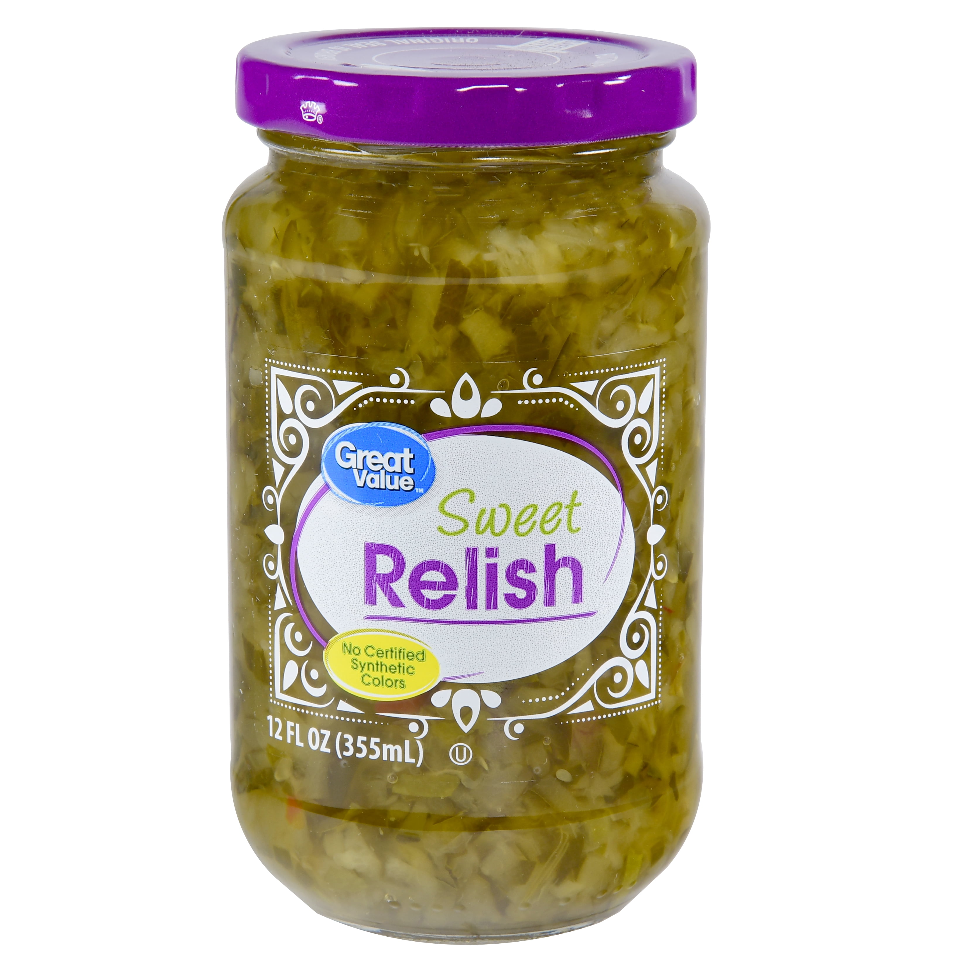 Add flavor to your next recipe with a spoonful of Great Value Sweet Relish....