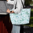 thumbnail image 7 of Xecao Rabbit And Dragonfly for versatile beach bag for women includes zipper pockets and waterproof material, ideal for vacations and adventures., 7 of 7