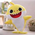 thumbnail image 1 of 20cm Baby Sharking Plush Soft Baby Doll Cartoon Stuffed Plush Toys for Boy Girl, Yellow, 1 of 4