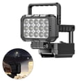 thumbnail image 3 of ZOUBAOQ For Battery Flashlight Portable LED Spotlight Floodlight Dual NEW Port, 3 of 8