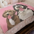 thumbnail image 1 of Personalized Gordon Setter Blanket, 1 of 3