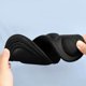 thumbnail image 3 of Plantillas de espuma suave para mujer y hombre, plantilla transpirable que absorbe el sudor, desodorización, soporte para arco, color negro, 1 par, 3 of 8