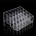 thumbnail image 1 of 24 Trapezoid Clear Makeup Lipstick Stand Case Organizer, 1 of 1
