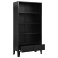 thumbnail image 4 of vidaXL Bookshelf Industrial Black 35.4"x15.7"x70.9" Steel, 4 of 10