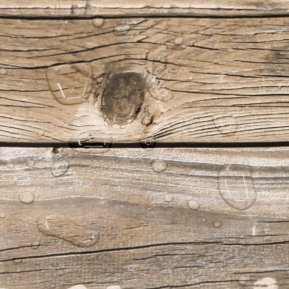 Peel and Stick Wallpaper Wood Plank Wallpaper Shiplap Wood Wallpaper 17'x118'for Home Decoration