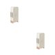 thumbnail image 3 of Caja de almacenamiento de joyas Sonducket para mujer soporte multicapa anillos collares reloj hogar Blanco 2Conjunto, 3 of 6