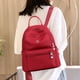 thumbnail image 4 of Bolso Mochilas escolares de nailon para mujer, de hombro de viaje diario para niñas y estudiantes sólidos, 4 of 5