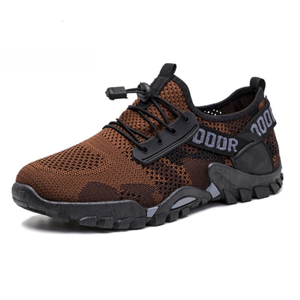Zapatos De Goma Zapatos descalzos para hombre, de goma transpirable, de secado rápido, para senderismo, ciclismo marrón 43 Ndcxsfigh Para Estrenar