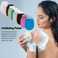 thumbnail image 4 of Qarigey Inicio Adultos Guante de baño portátil Brazo Pierna Pecho Cuerpo Depurador Guantes Herramienta de masaje Accesorios de baño Negro Type3 NO3, 4 of 6