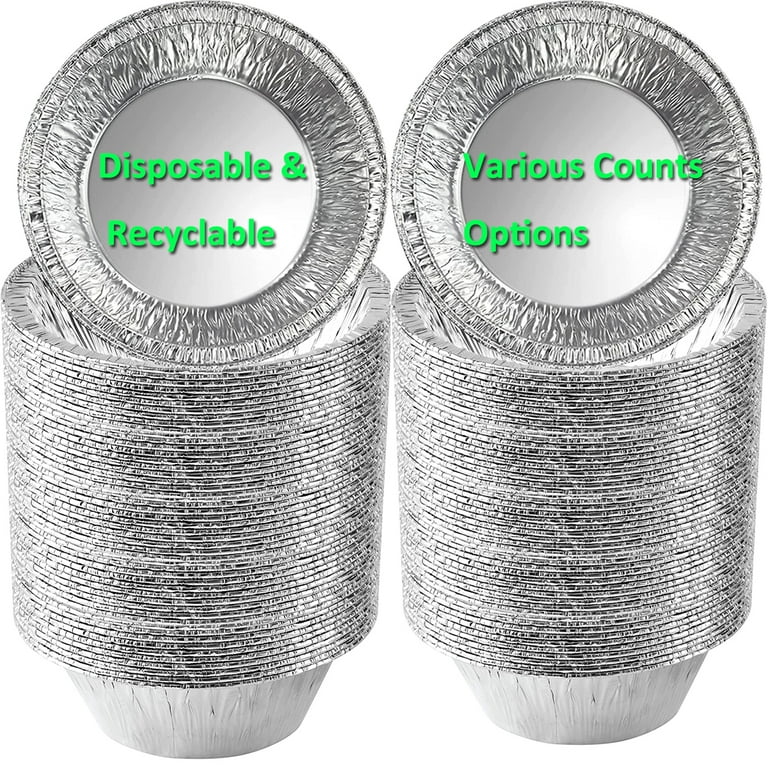 5 Inch Mini Pie Pan Small Disposable Aluminum Foil Mini Pie Tin