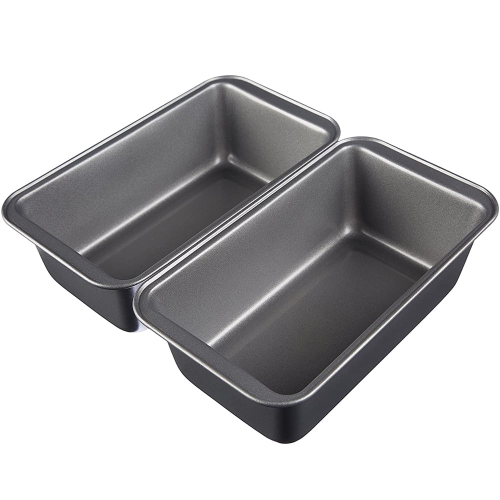 Metal OvenStuff Nonstick Large Loaf Baking Pan, Set of 2, Perfectly for  Making Bread, Loaf, Cheese Cake and Etc