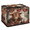 Multicolor 1, variant on ADECORIVY Cute Highland Cow Fabric Storage Bin with Lid, Decorative Closet Shelf Organizers, Valentine's Day Foldable Basket Box Clothes Storage Bin with Handles