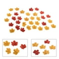 thumbnail image 4 of 100/200Pcs Autumn Maple Leaf Fall Fake Silk Leaves Craft Wedding Party Decor, 4 of 7