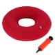 thumbnail image 2 of Cojín inflable redondo para silla con soporte para cadera y hemorroides, con bomba (rojo), 2 of 15