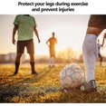 thumbnail image 3 of 2 Pair Mini Pro Football Shin Pads,Mini Football Shin Guards Set,Unisex Anti-slip Soccer Shin Guards Sleeves Shin Pad Sleeves,Professional Soccer Shin, 3 of 4