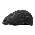 thumbnail image 1 of Gorro Gatsby Newsboy con textura plana para hombre en mezcla de algodón, 1 of 2