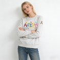 thumbnail image 4 of Autism Awareness Shirt Long Sleeves Pullover Sweatshirt for Women White S, 4 of 5