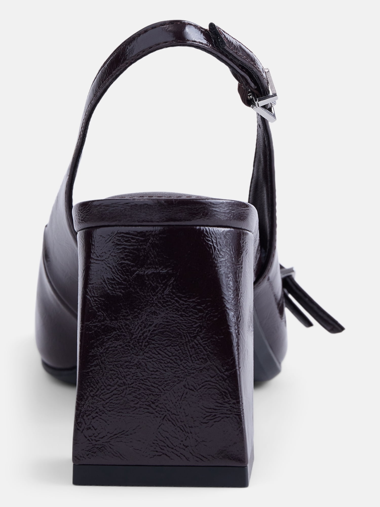 No Boundaries Women's Mary Jane Slingback Heels