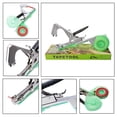 thumbnail image 5 of Clip de encuadernación, Clips de ramas de acero inoxidable cónicos para jardín, herramientas de jardinería, Lazos de ramas para plantas, verduras, frutas, flores con cinta y grapas, 5 of 5