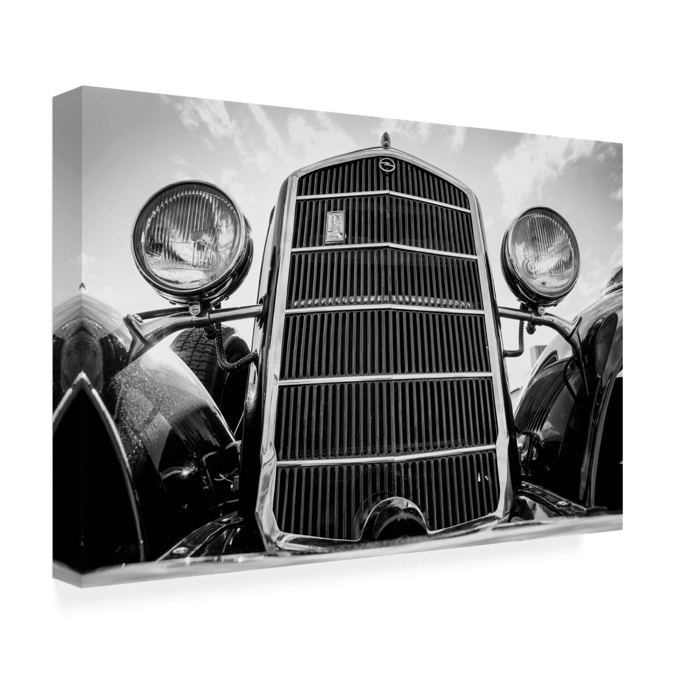 Canvas Wall Art - Alexander Yakovlev 'Vintage Car' Wall Art for Living Room, Bedroom, or Office Décor by Trademark Fine Art - 24 x 16 Inches