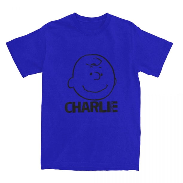 Camiseta de Snoopy y Charlie Brown de Peanuts para hombres y mujeres, camisetas novedosas de algodón, camiseta de manga corta con cuello redondo, ropa estampada con gráficos