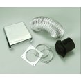 thumbnail image 1 of Splendide Clothes Washer/Dryer Vent Installation Kit VID403AC Clothes Washer/Dryer Vent Installation Kit; Used For Splendide Clothes Dryer Part Number TVM63X; Chrome; Deluxe Type, 1 of 4