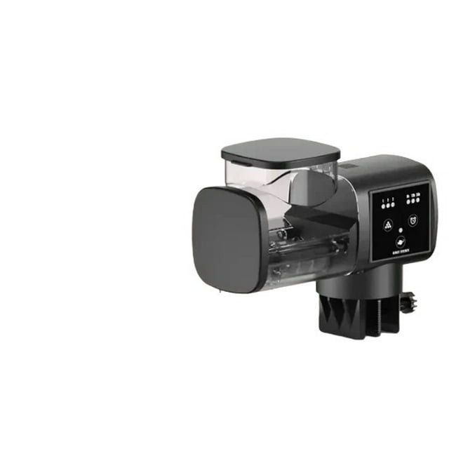 Fish Tank Aquarium Feeder LED Display Intelligent Timing Feeder Fish Food Aquarium Automatic ,Easy to Operate