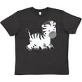 thumbnail image 3 of Inktastic Zebra Youth T-Shirt, 3 of 5