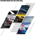 thumbnail image 4 of LLC 2-Pack Red Waterproof Monster Claw Car Stickers for Cars, Trucks, and Motorcycles, 4 of 5