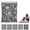 Flowers-B-1pcs#1, variant on DIY Coloring Blanket, 60 x 50 Inch Washable Color Your Own Blanket - Giant Doodle Fleece Craft Kit for Kids & Adults, Creative Bedroom Decor Birthday Gift (Flowers-B-1pcs#1)