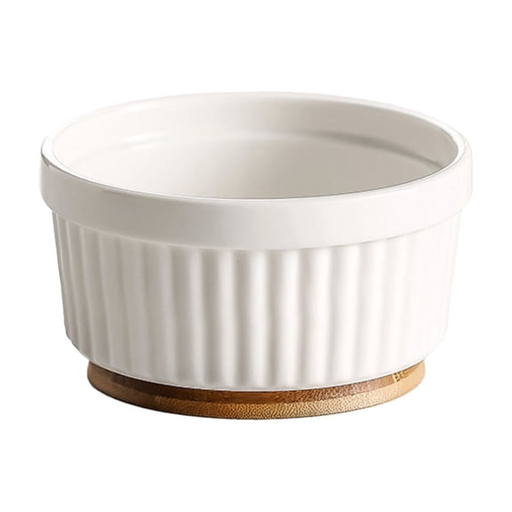Heated Pet Water Bowl Heated Dog Bowl Cat Waterer Ceramic Heated Dish White