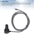 thumbnail image 3 of Mini DC Power Cable with Cigarette Lighter, Mini Car Charger 12V-24V DC Adapter, Mini Car Power Cord Works with Cars, Trucks, Buses, Lorries, Ships, 3 of 7