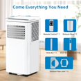 thumbnail image 2 of 8000Btus Portable Air Conditioners 4-IN-1 AC Unit With Cooling/Dehumidifier/Fan, 2 of 7