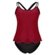 thumbnail image 5 of TaTaai Modest Athletic Bikini Set, Women's High Waist Swimsuit with Strategic Cut Out Design, Adjustable Two Piece for Active Wear Gift, 5 of 9