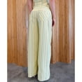 thumbnail image 6 of EASYBRAUS Women Stripe Halter Top Wide Leg Pants Set Summer Casual Outfit, 6 of 7