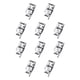 thumbnail image 3 of Bearachild 1/4-inch Sewing Machine Quilt Presser Foot Parts Accessory Embroidery Buckle Replacing for Professional Tailor plata 3.5 cm 10piezas, 3 of 6