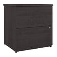 thumbnail image 1 of Bestar Ridgeley 28W 2 Drawer Lateral File Cabinet in charcoal maple, 1 of 7