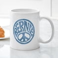 thumbnail image 5 of CafePress - 60S Peace Bernie Mug - 11 oz Ceramic Mug - Novelty Coffee Tea Cup, 5 of 6
