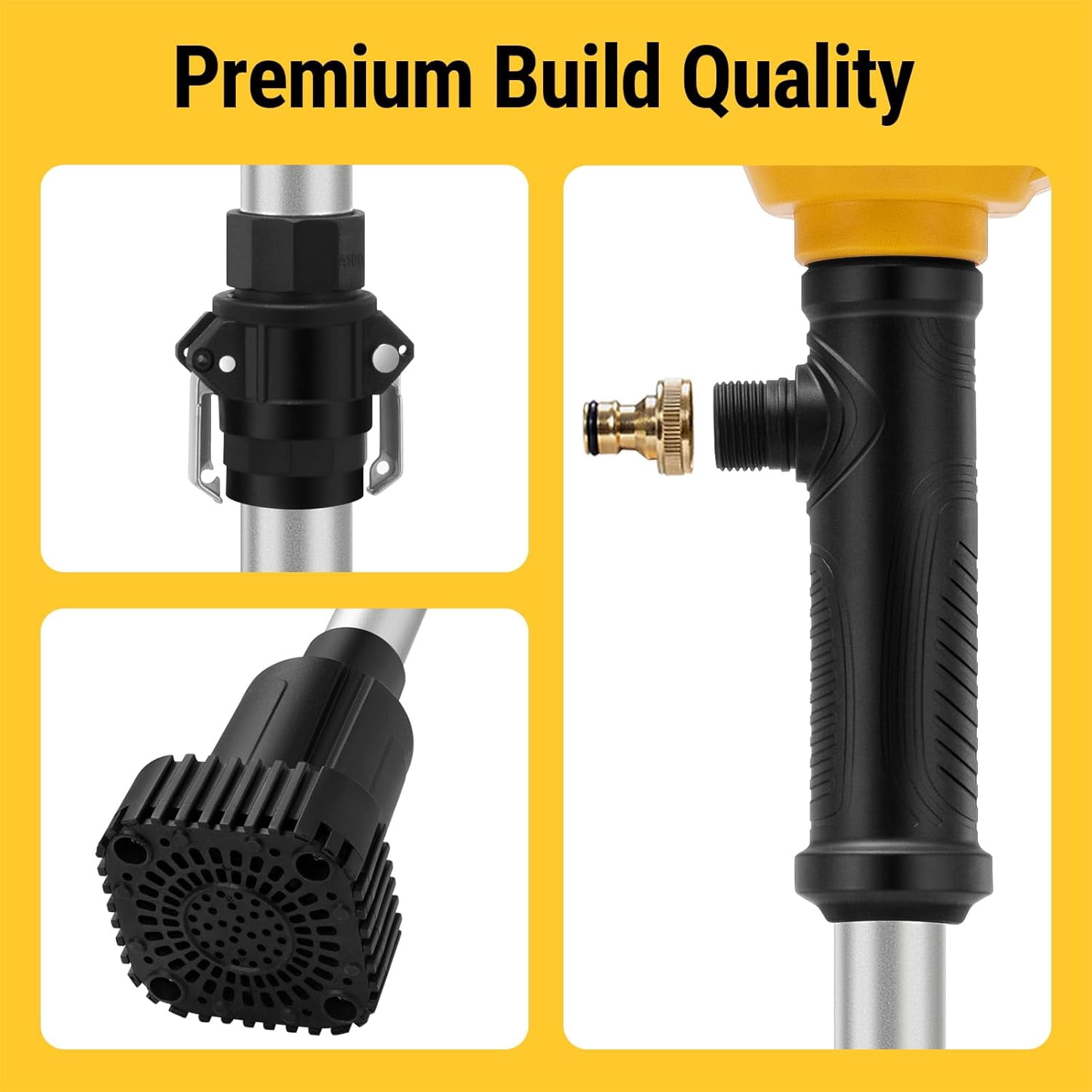 Mellif Cordless Stick Water Transfer Pump Compatible with DeWalt 20V MAX Battery (Tool Only)
